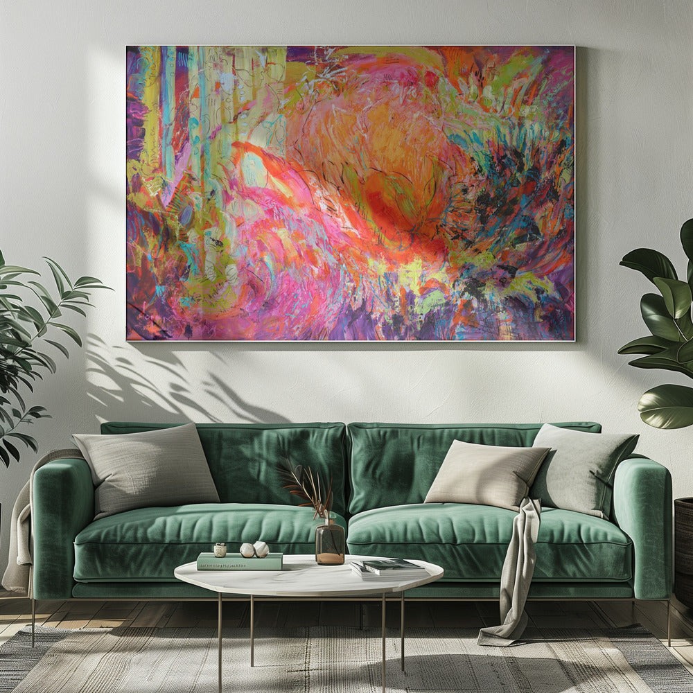 Vivid Petal Whispers | Canvas