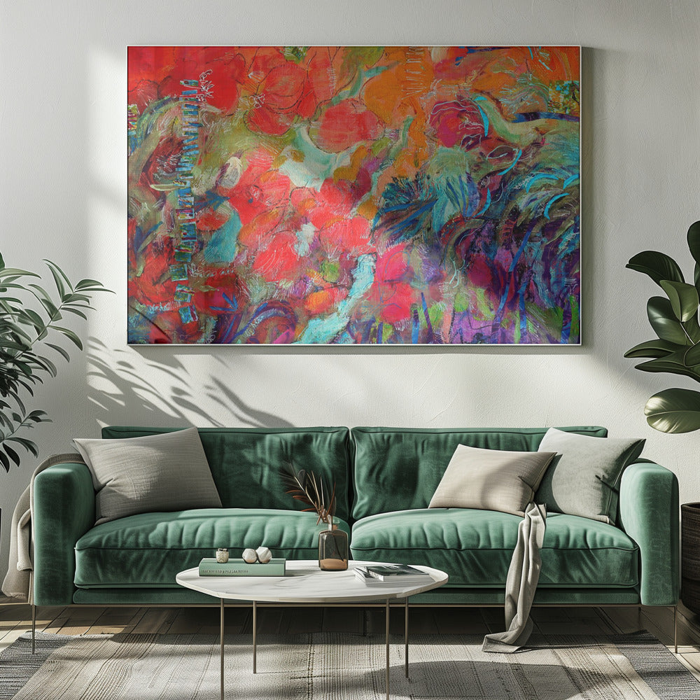 Burst of Blooming Light | Canvas