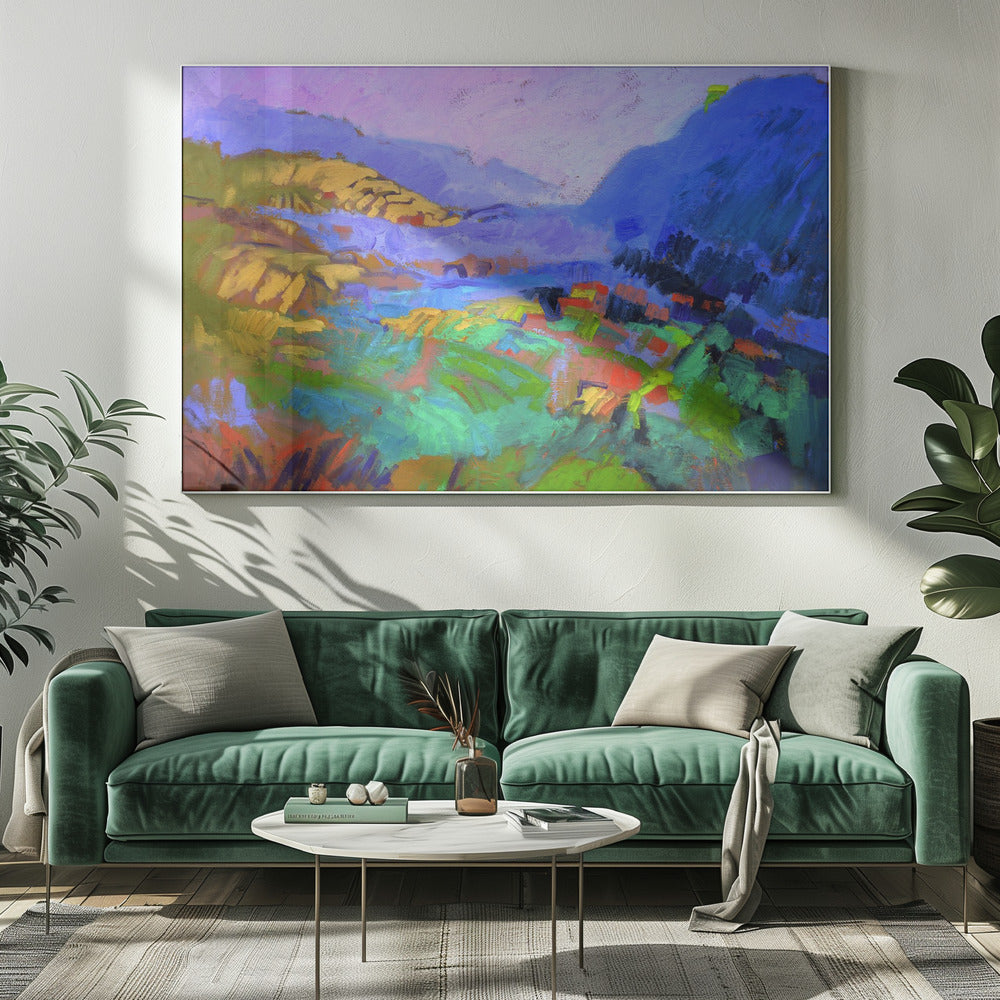 Vibrant Valley Dream | Canvas