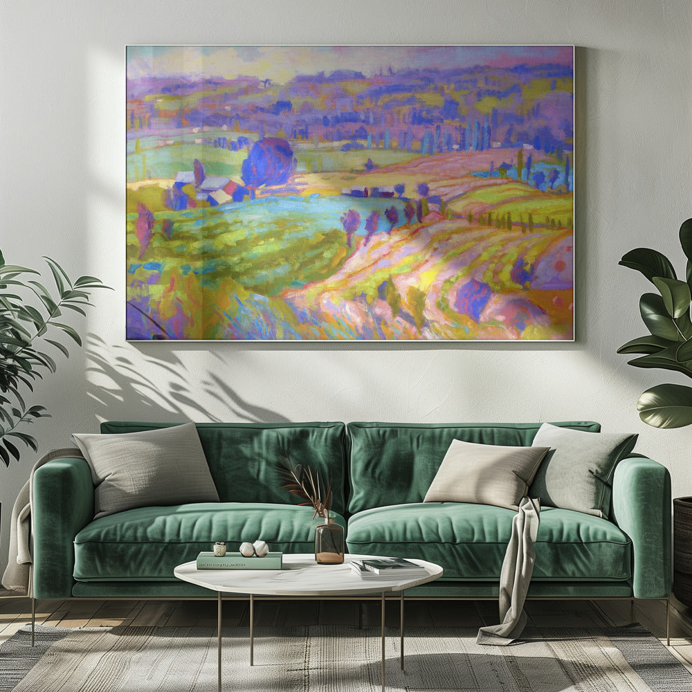 Vibrant Countryside | Canvas
