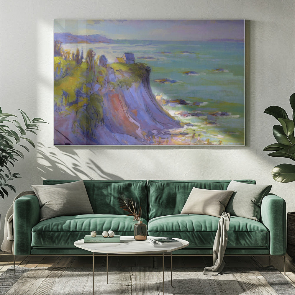 Cliffside Serenity | Canvas