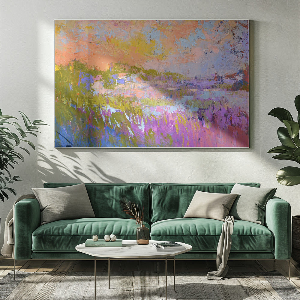 Pastel Horizons | Canvas