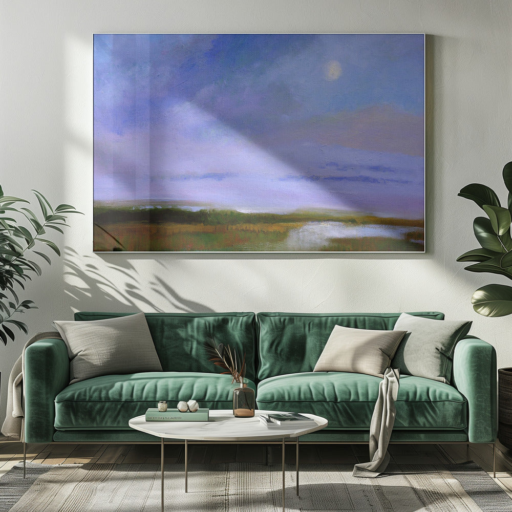 Moonscape Reflections | Canvas