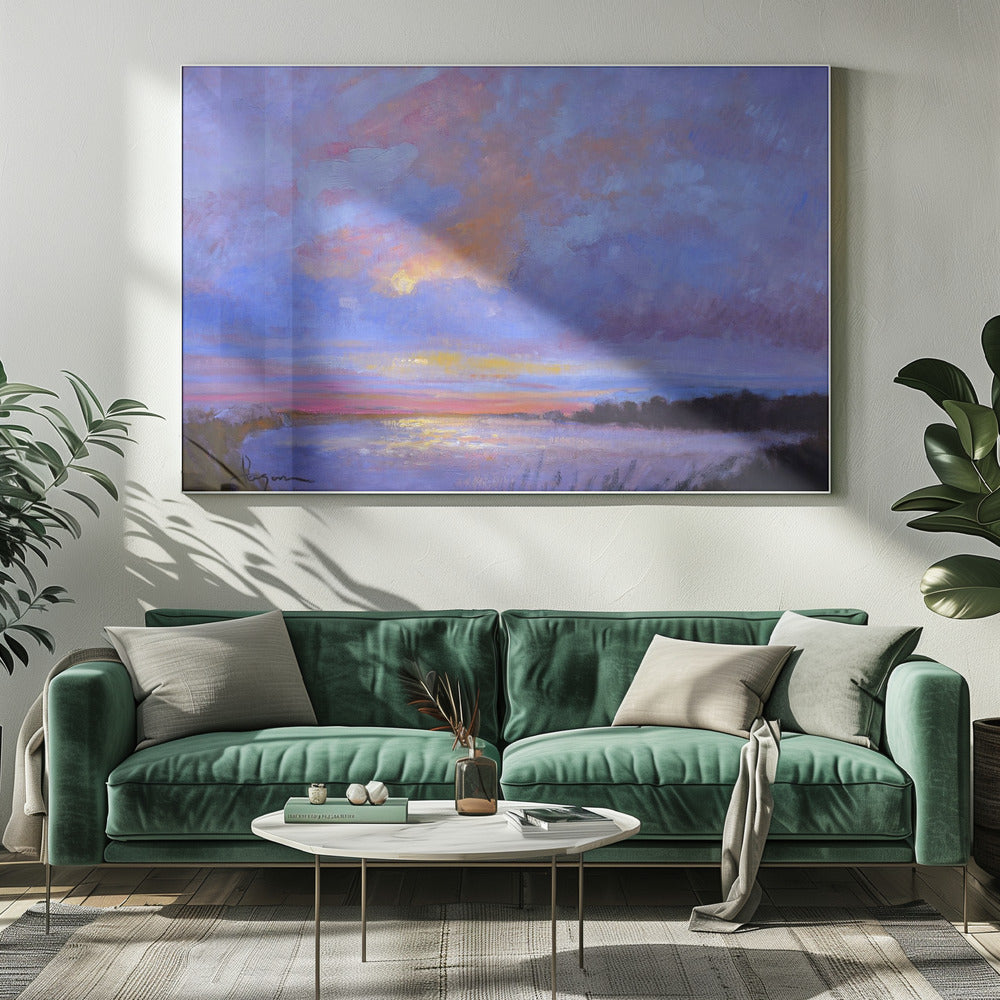 Ethereal Dusk Sky | Canvas