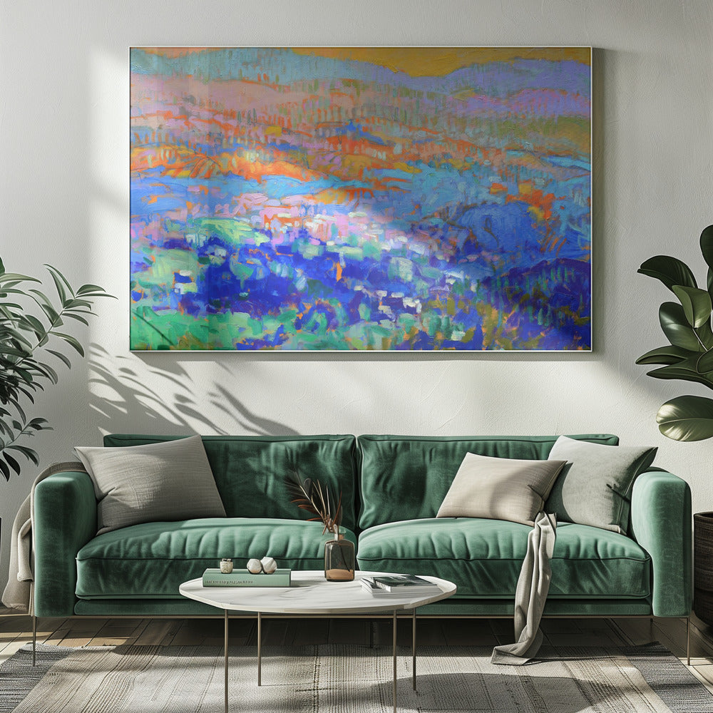 Chromatic Horizon | Canvas