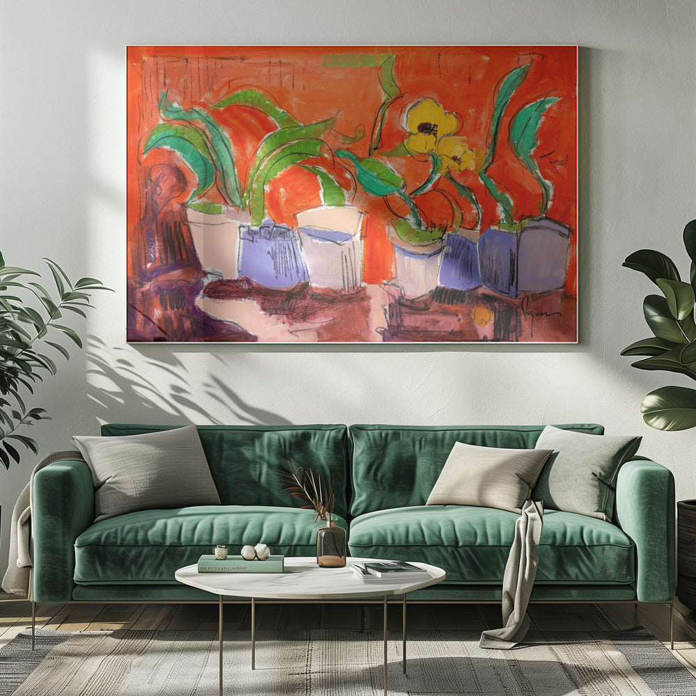 Vibrant Plant Harmony | Canvas