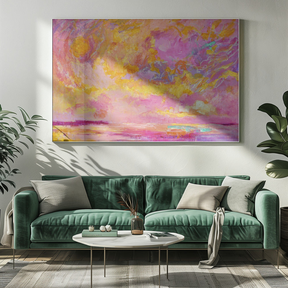 Radiant Sunset Dream | Canvas