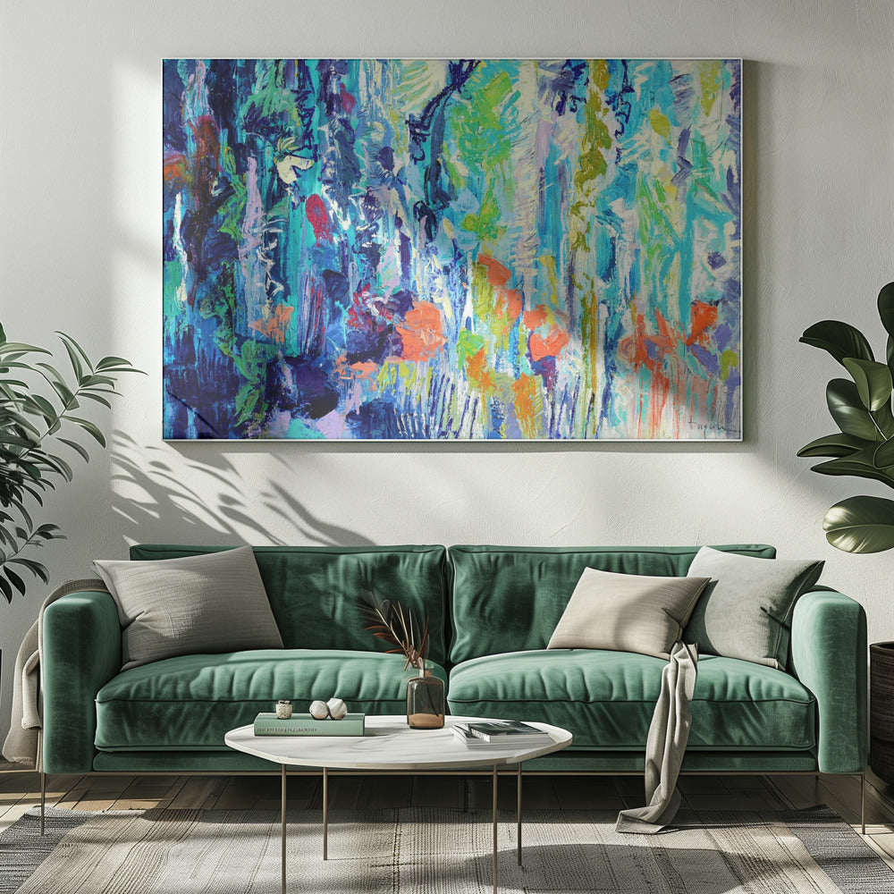 Brilliant Bloom Scape | Canvas