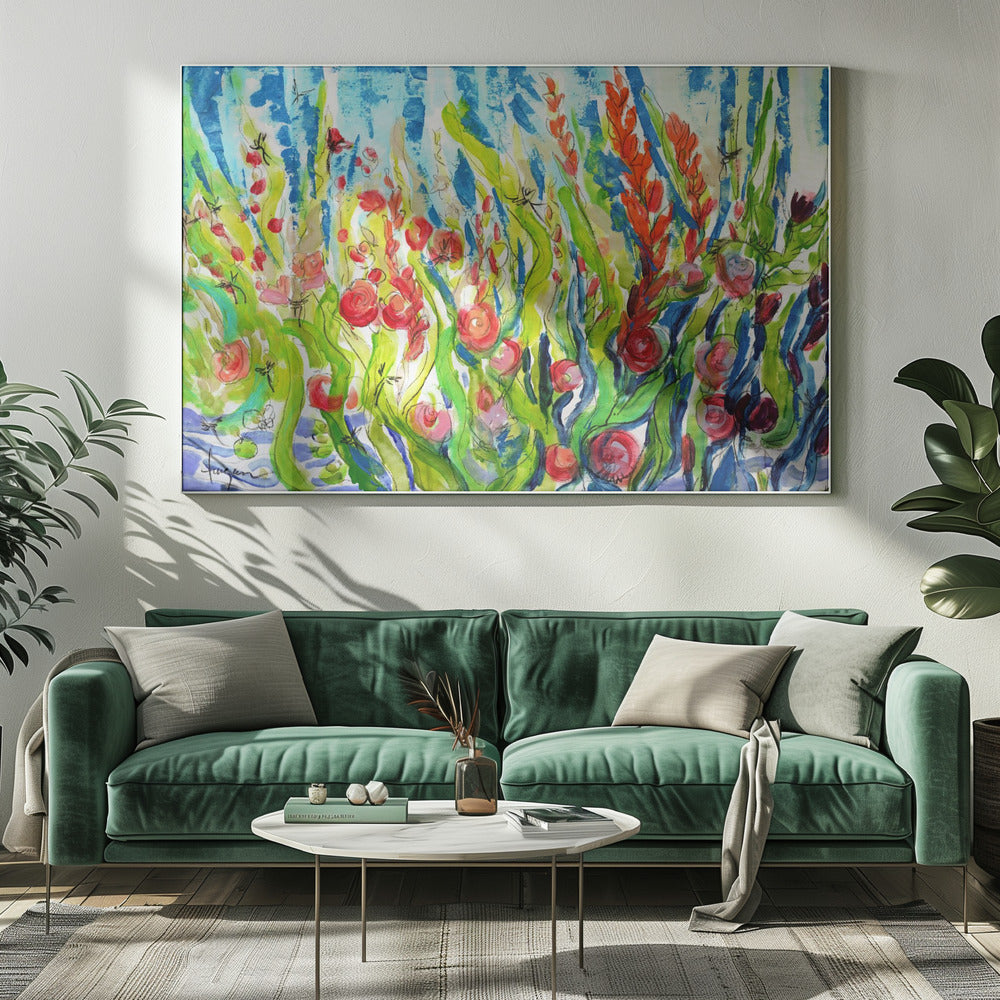 Blooming Frenzy | Canvas