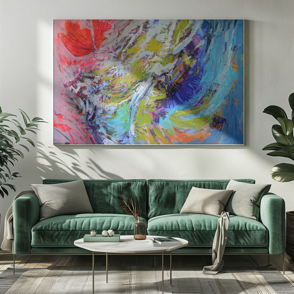 The River Runs Through Her | Canvas