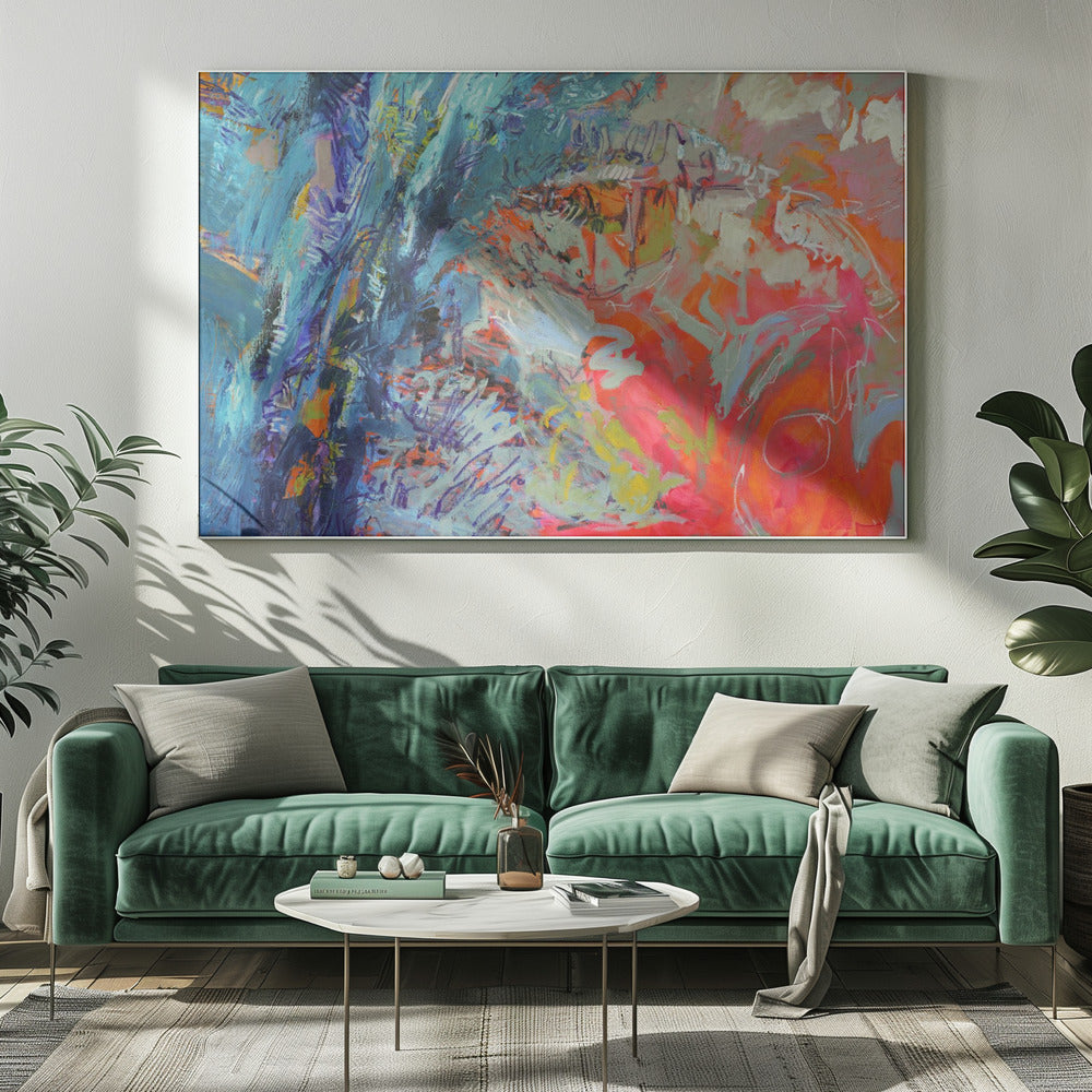 Vibrant Chaos | Canvas