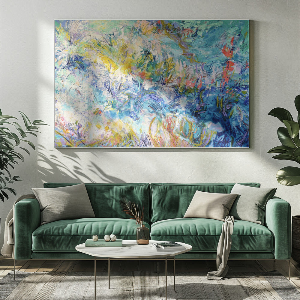 Impressionist Colorful Abstract | Canvas