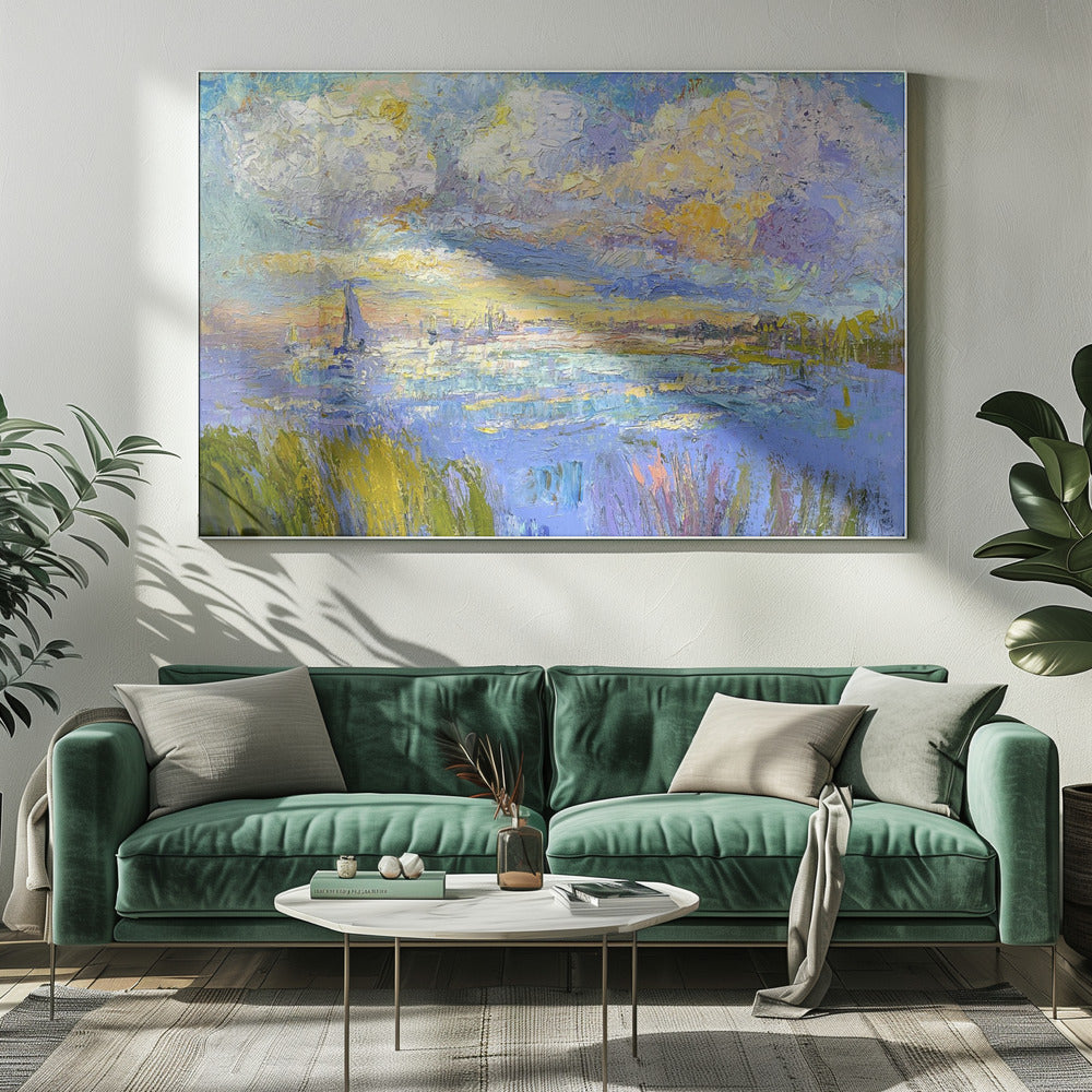 Dreamy Coastal Skies | Canvas