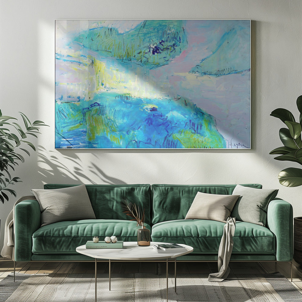 Azure Serenity | Canvas