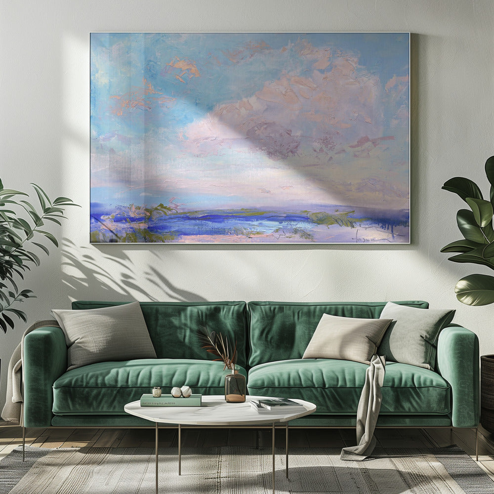 Dreamy Sky Over Sea | Canvas