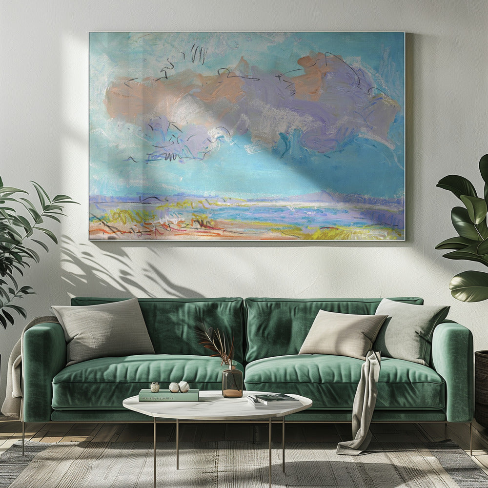 Dreamy Skiescape | Canvas