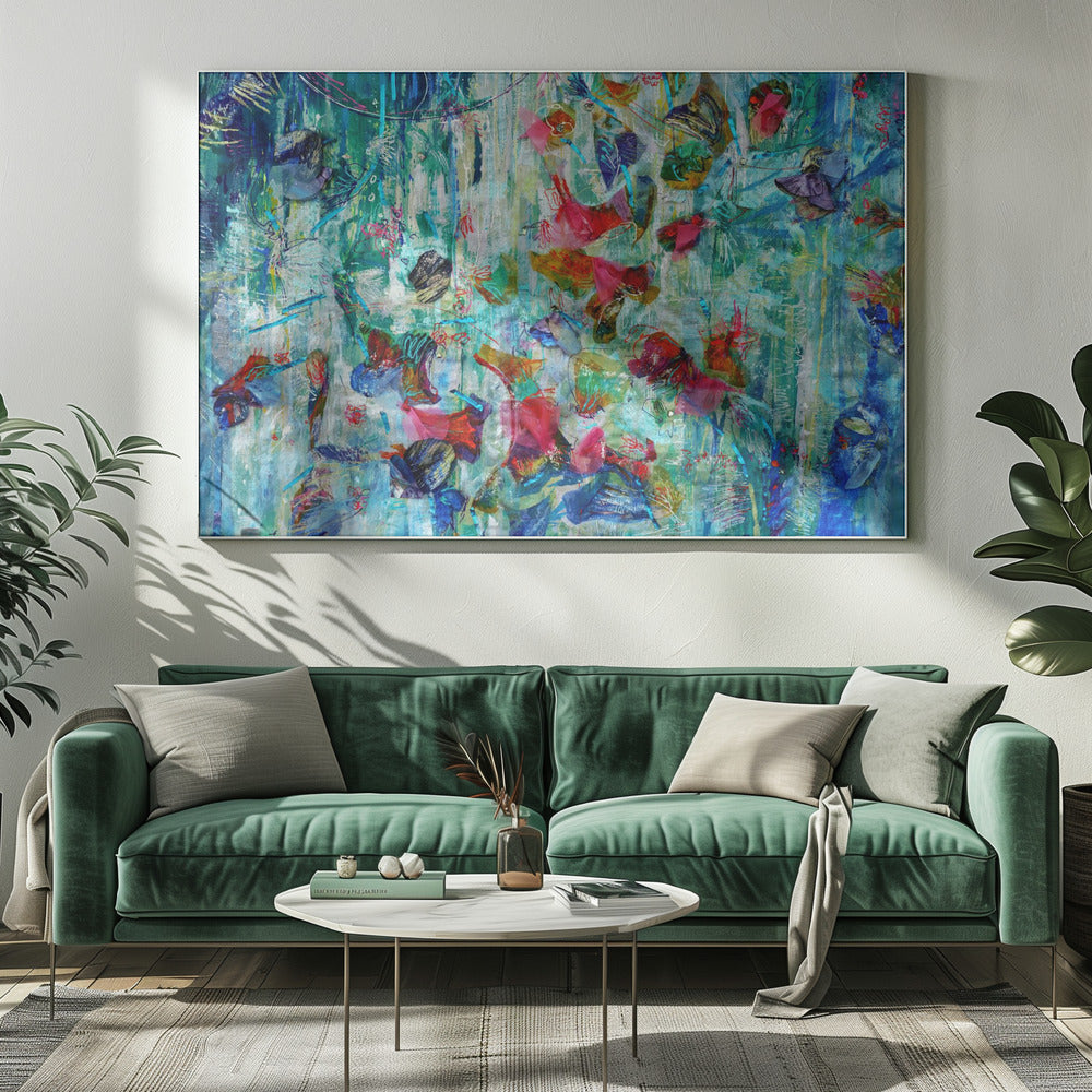 Blooming Shimmer: Sparkle in the Light | Canvas