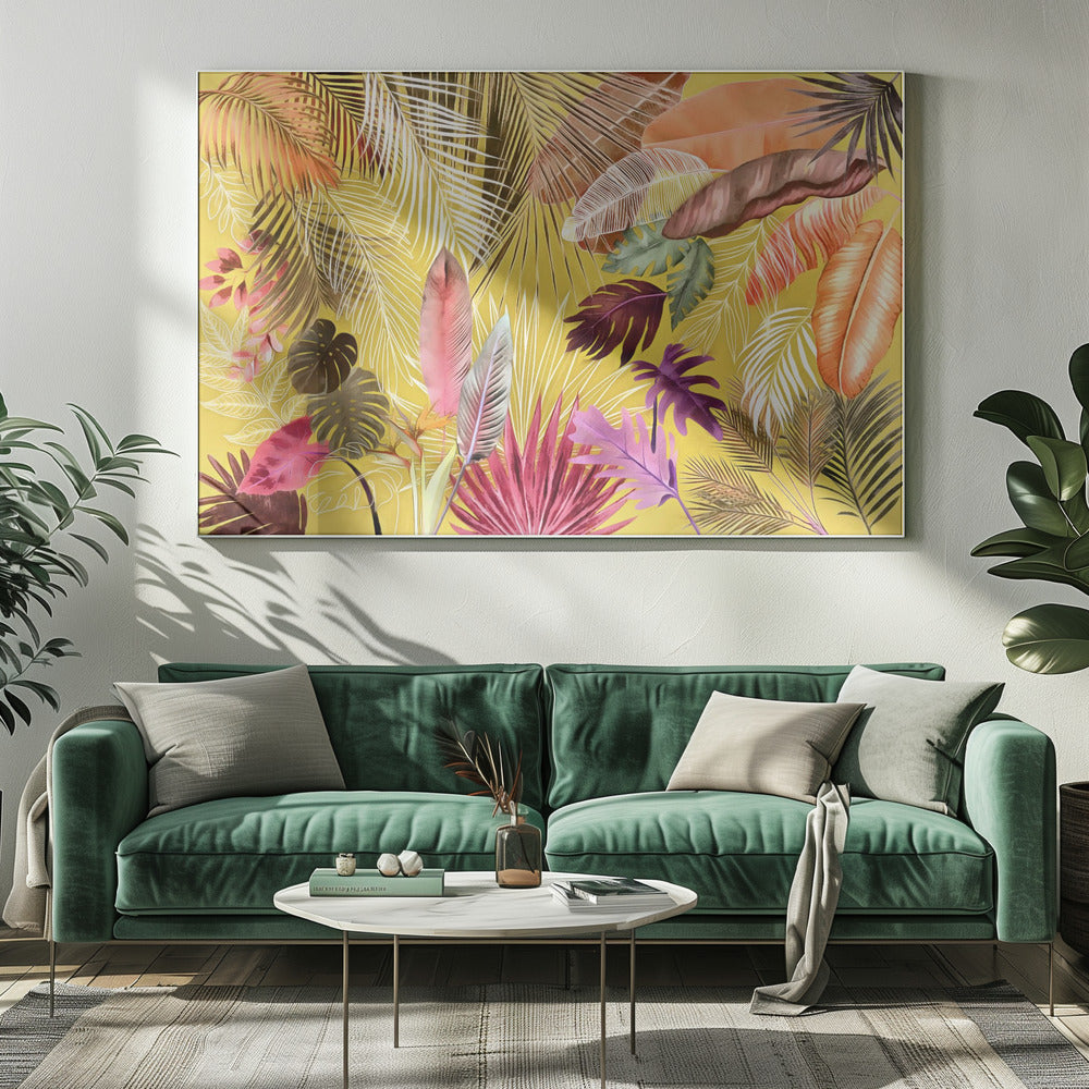 Tropical Foliage 07 | Canvas