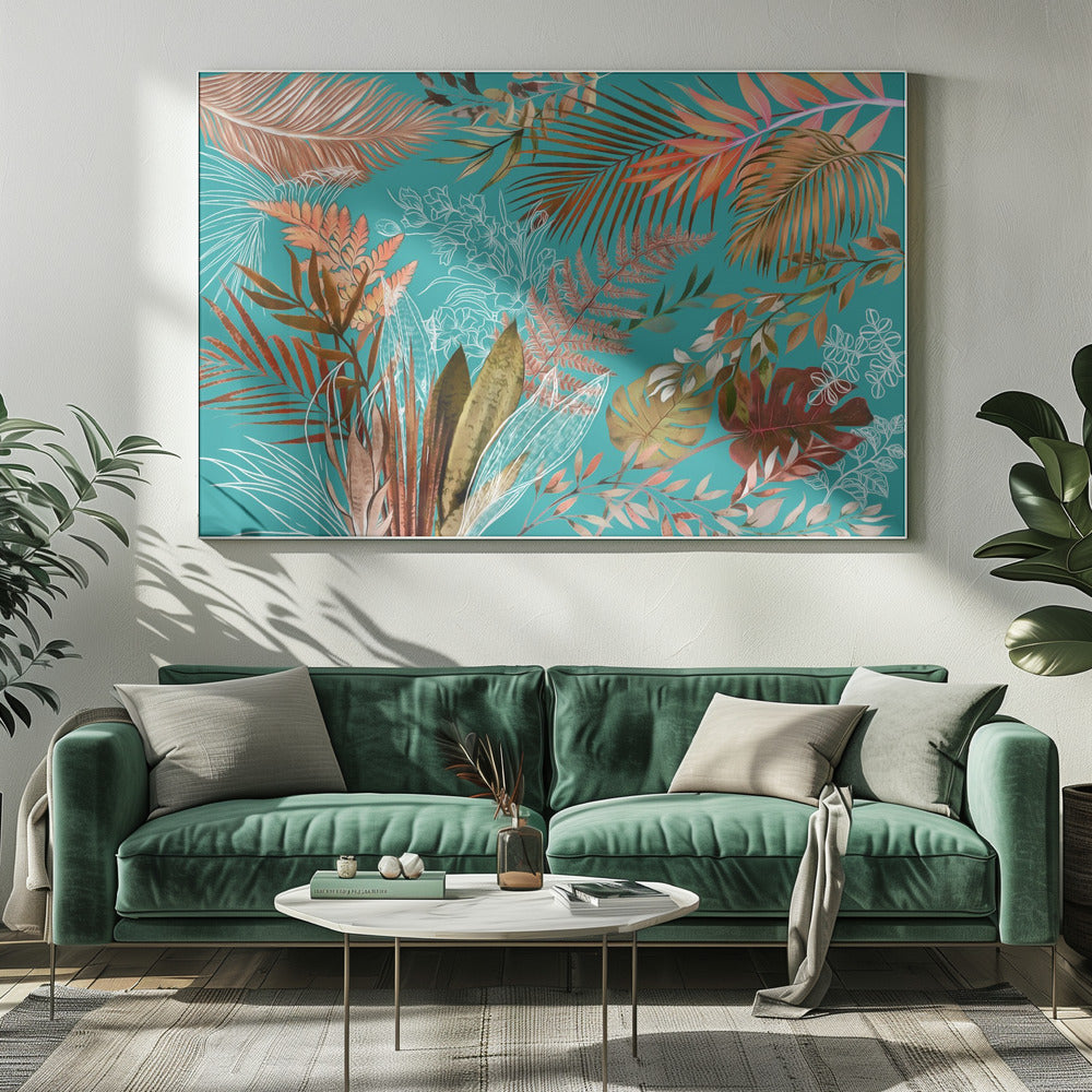 Tropical Foliage 08 | Canvas