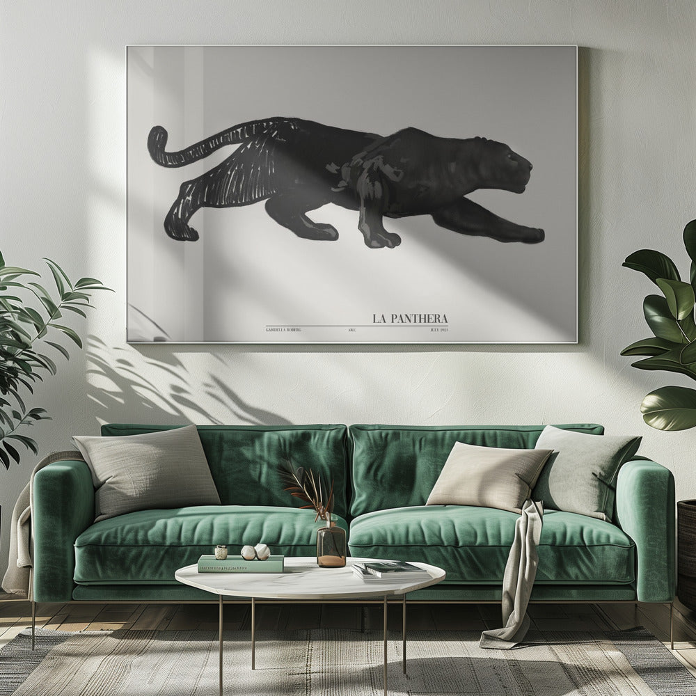 La Panthera (black) | Canvas
