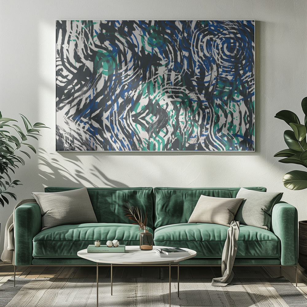 Swirling Maze | Canvas