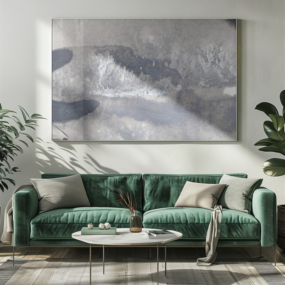 Monochrome Waves | Canvas