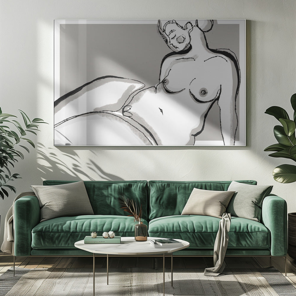 Tranquil Contours | Canvas