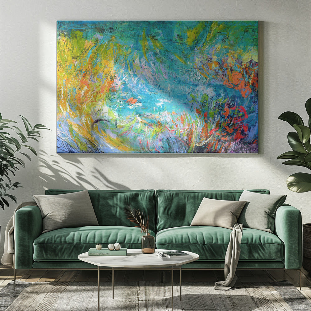 Butterfly Garden | Canvas