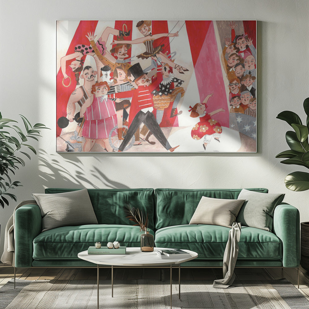 Circus in the city | Canvas