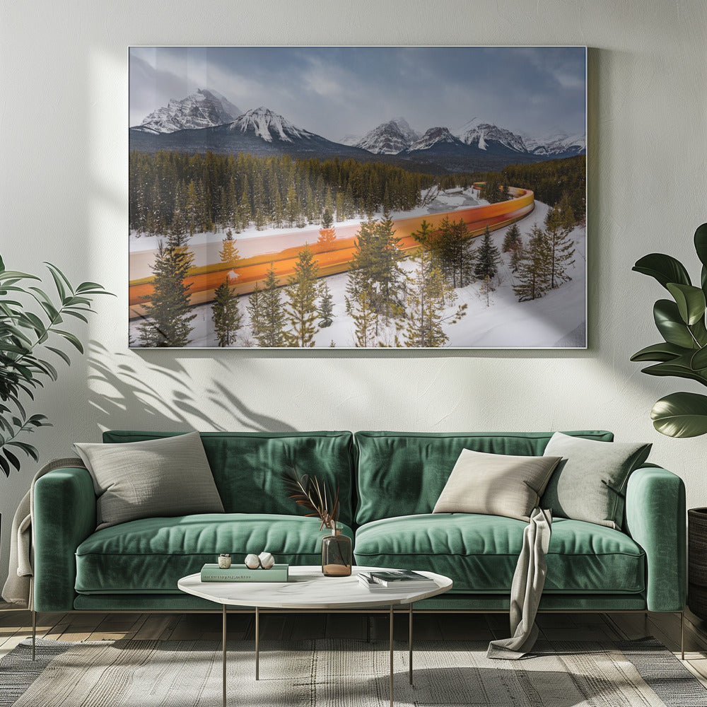 Morant's Curve in Winter | Canvas