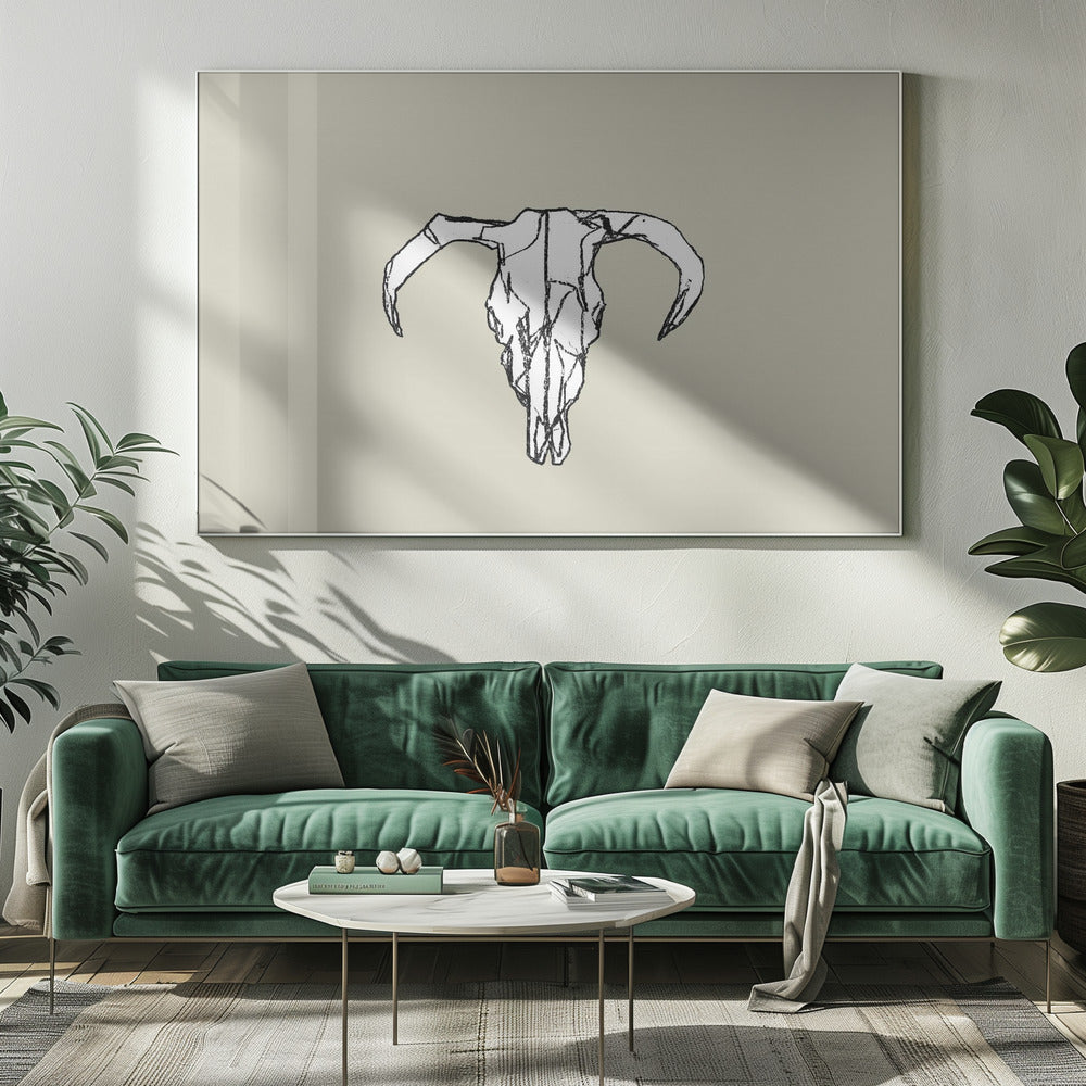 Animal Skull No2 | Canvas