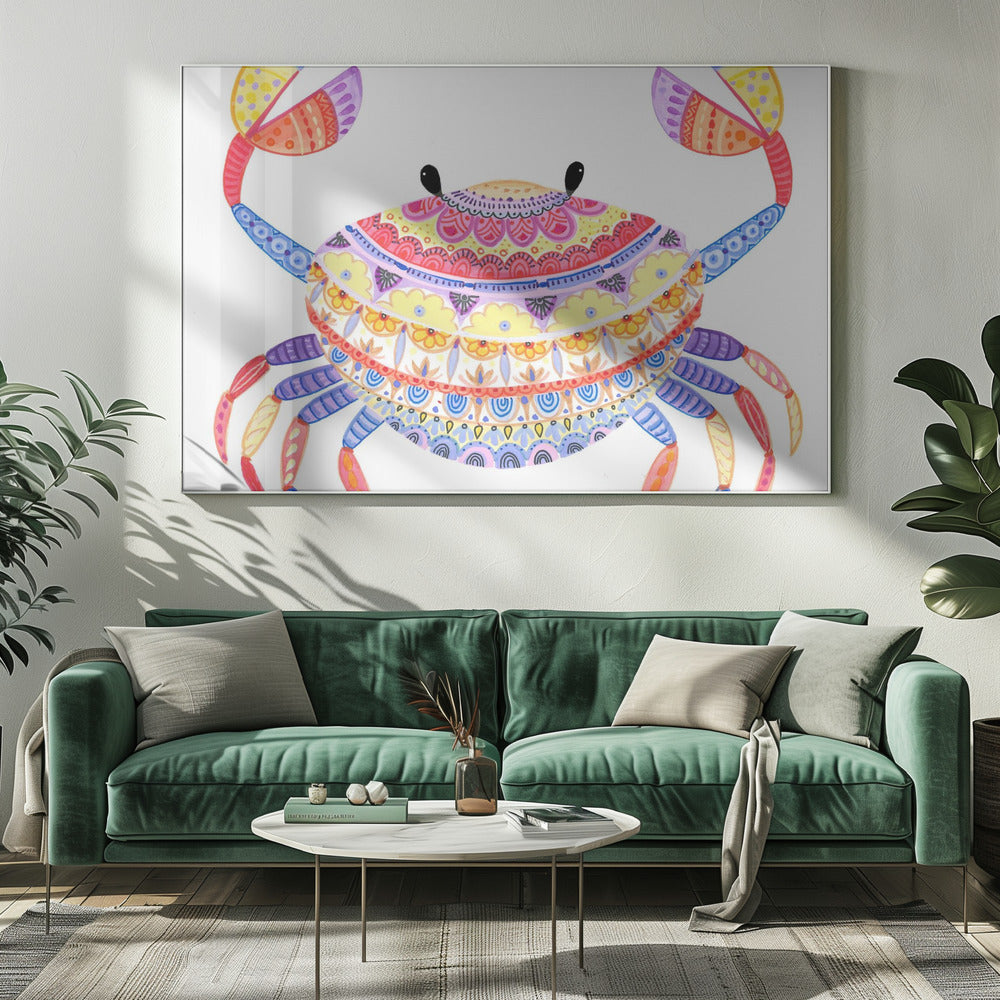 Colorful Crab Dance | Canvas