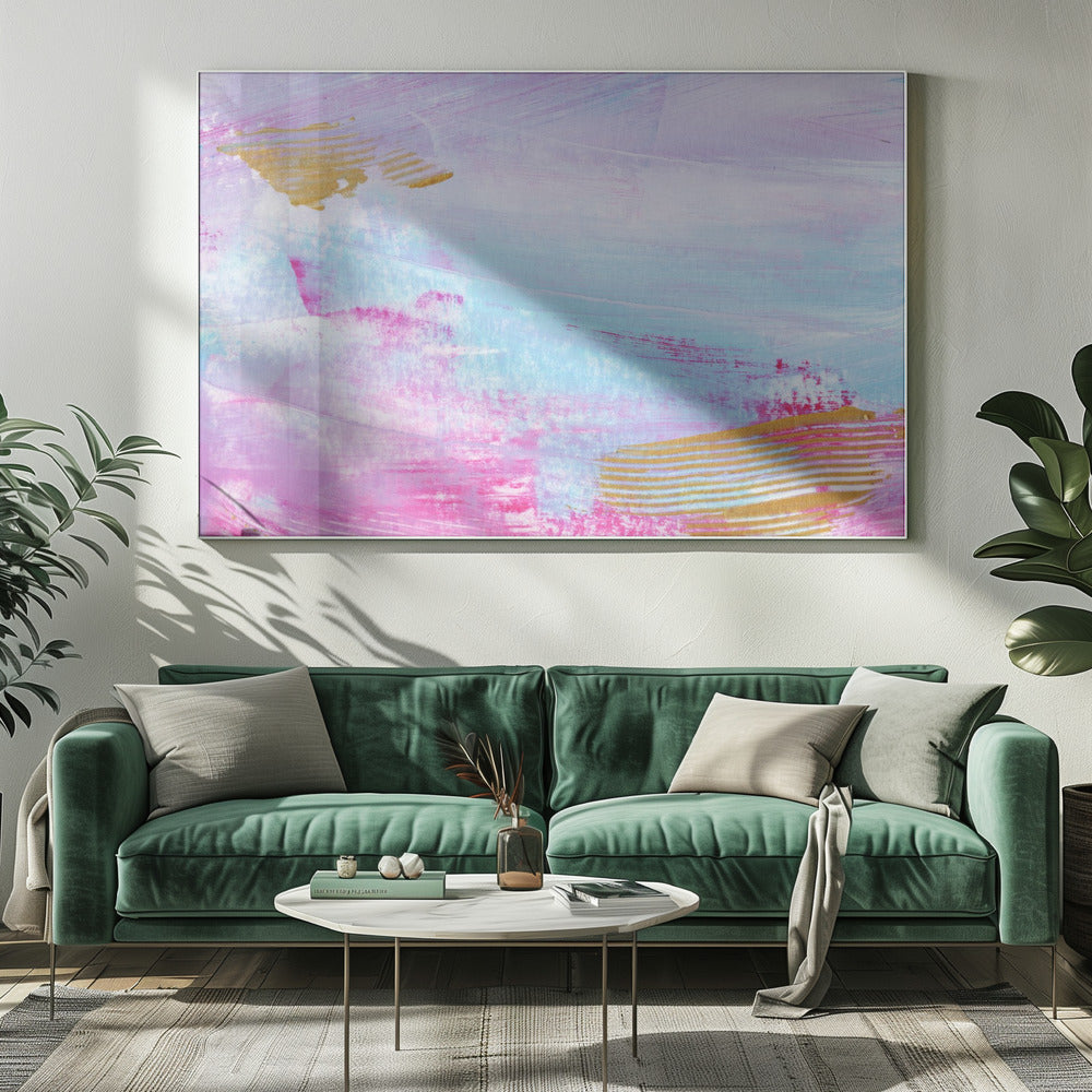 Colourful Strokes  Horizontal | Canvas