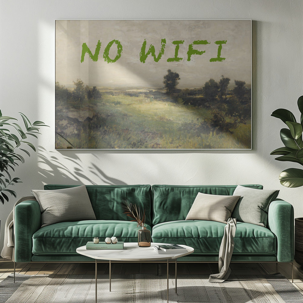 No WiFi / Oil Painting Landscape | Canvas