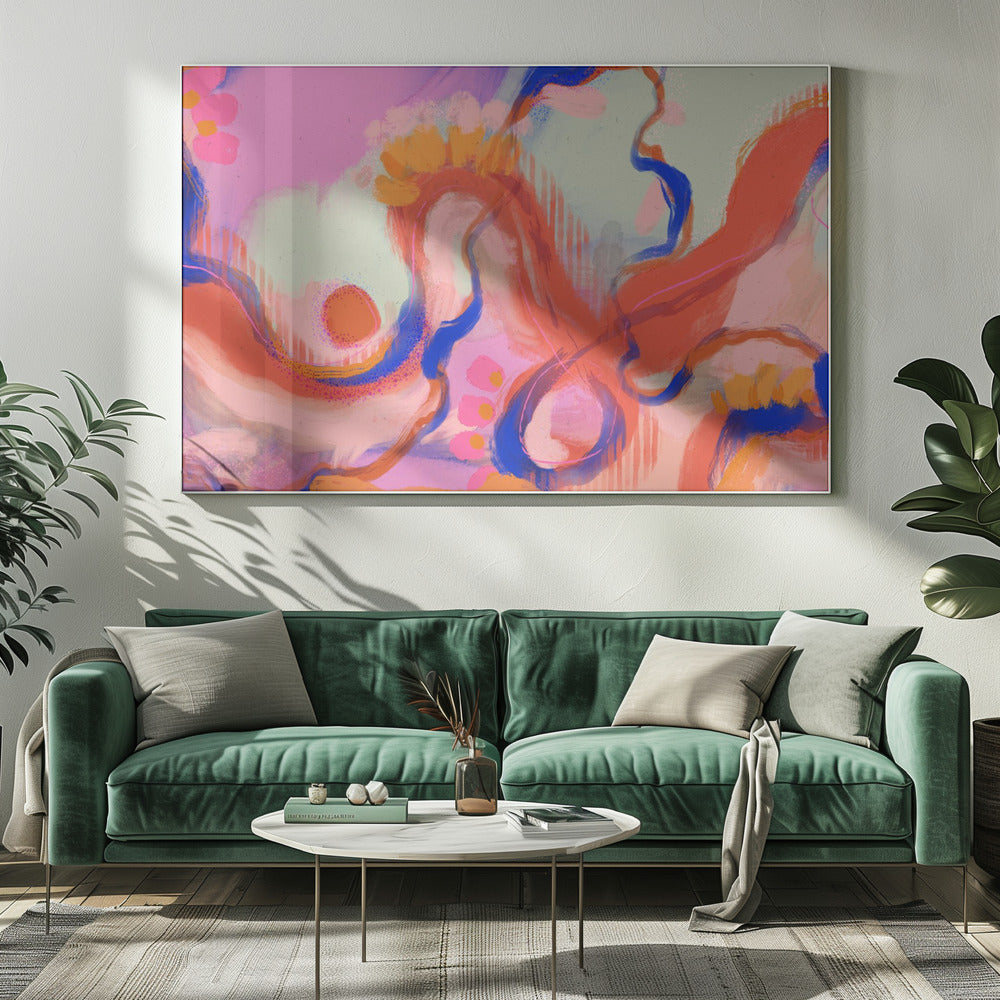 Whimsical Wavescape | Canvas