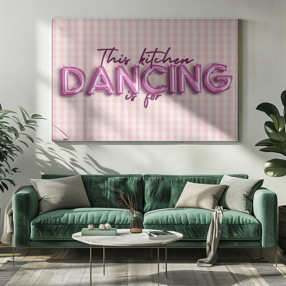 Kitchen Dance Vibes | Canvas