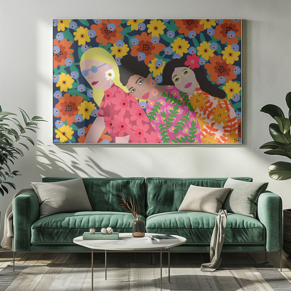 Three Friends | Canvas
