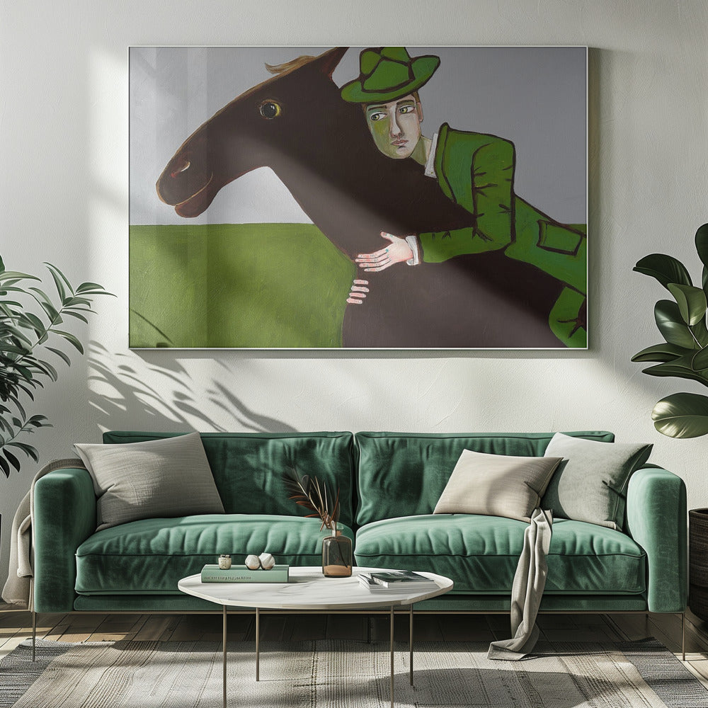 The horse lover | Canvas