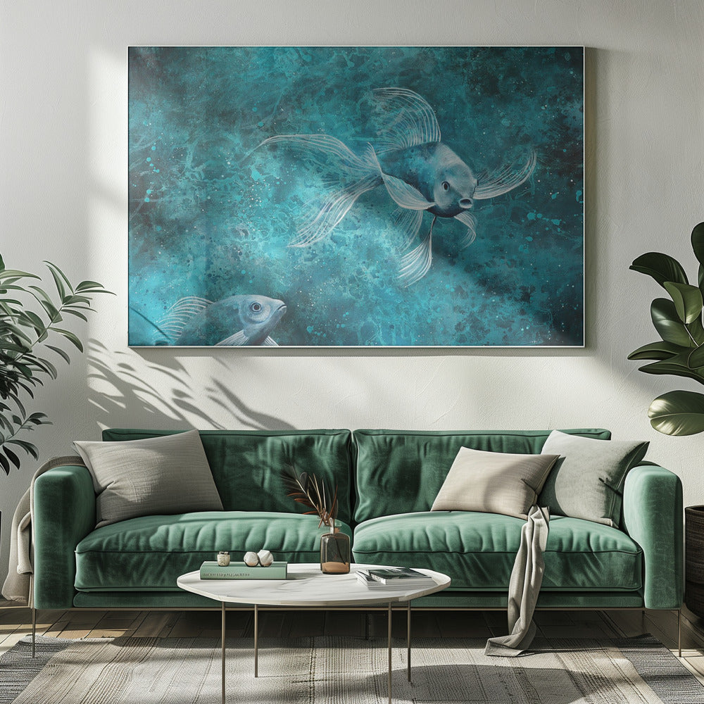 Blue love | Canvas
