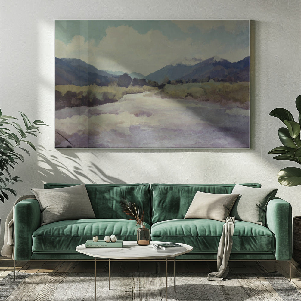Valley River | Canvas