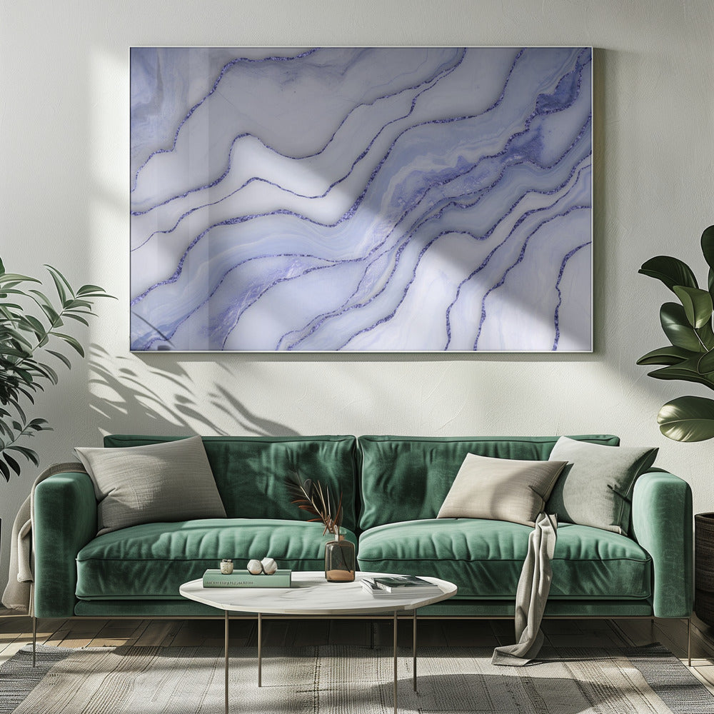 Marble Luxury Blue | Canvas