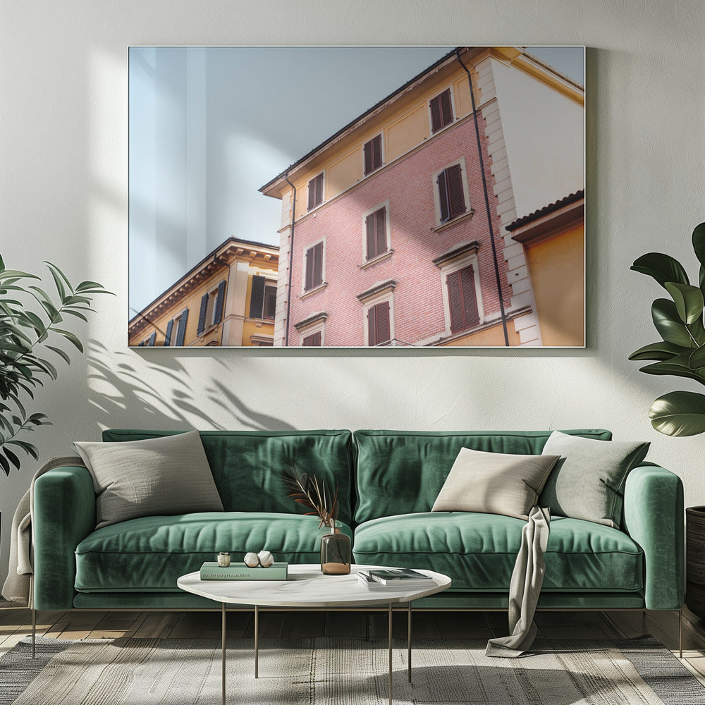 Pastel Bologna | Italy Travel Photography | Canvas