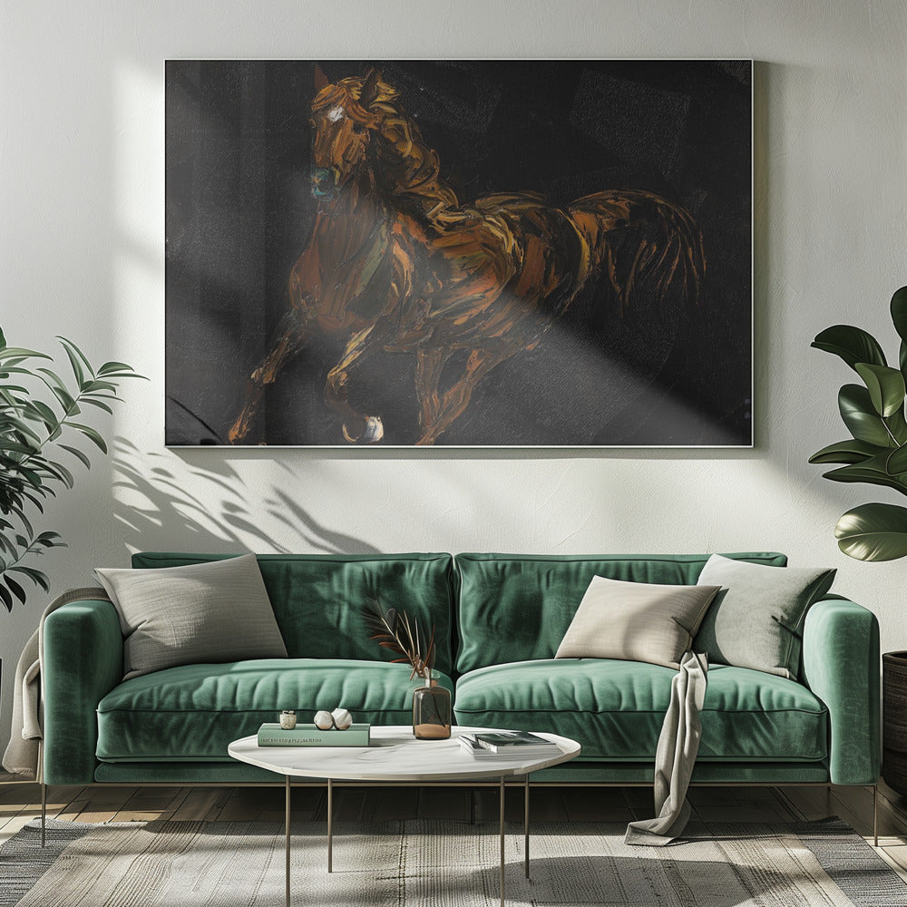A Brown Horse | Canvas