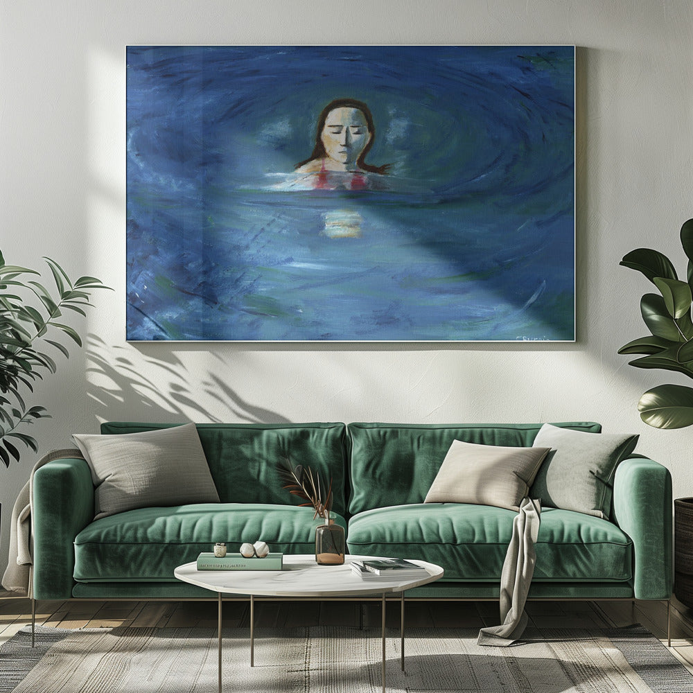 Ocean Swimmer | Canvas