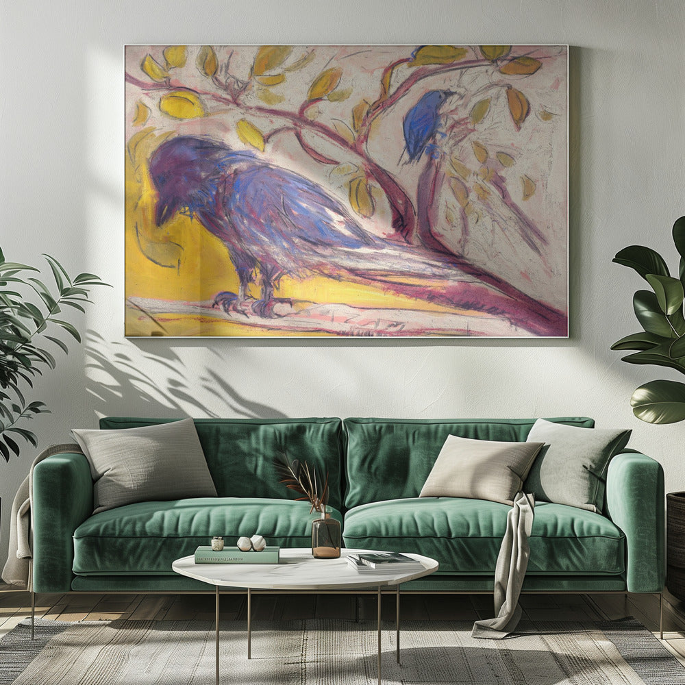 Radiant Raven&#039;s Horizon | Canvas