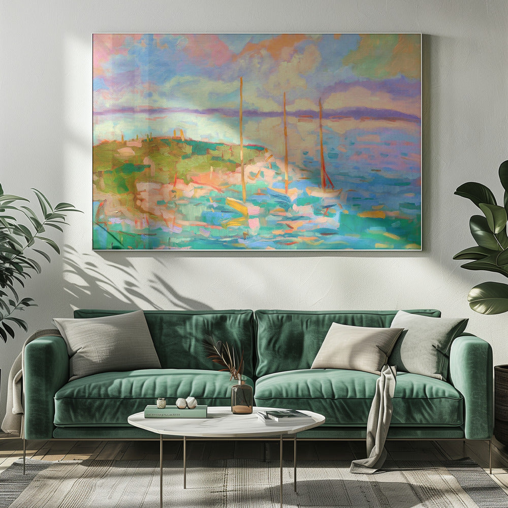 Serene Evening | Canvas