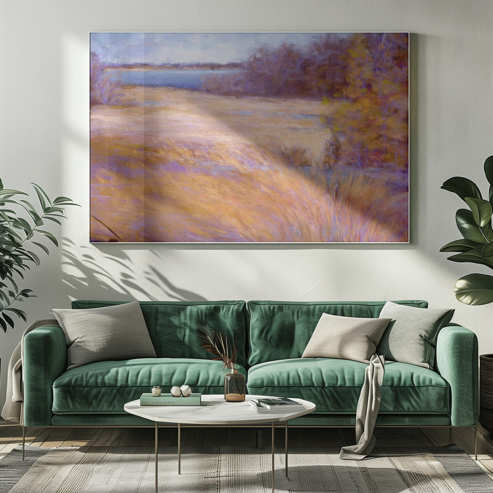 Winter Marsh | Canvas