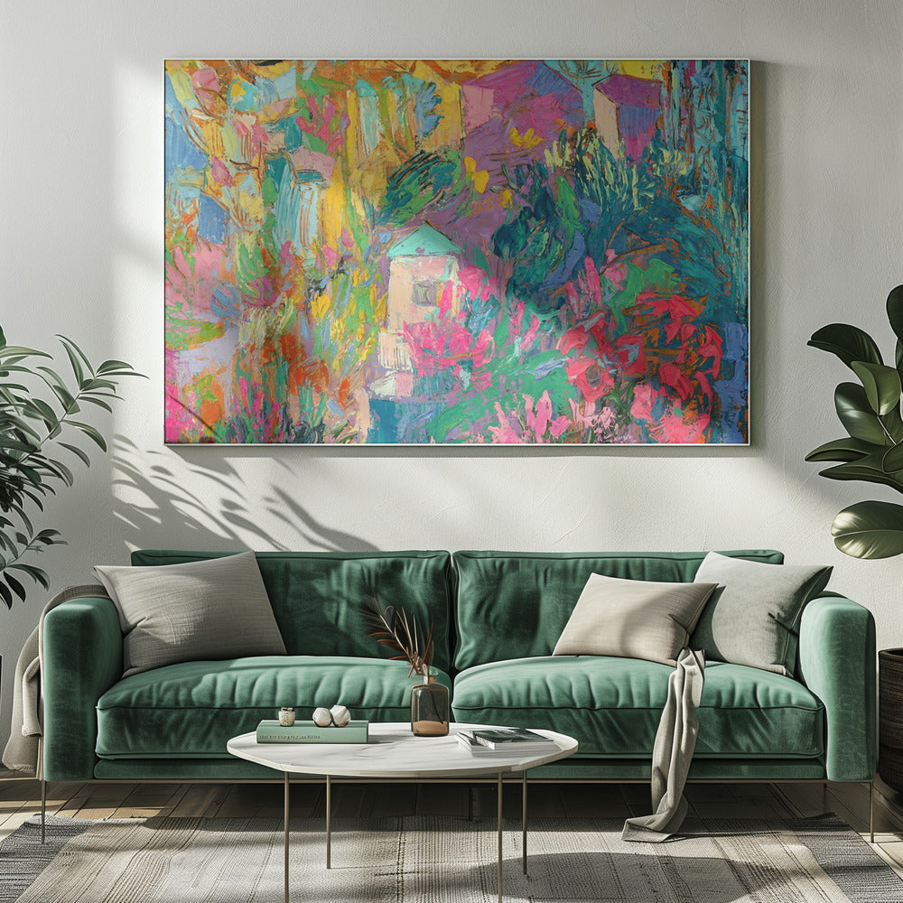 Butterfly Garden Home | Canvas