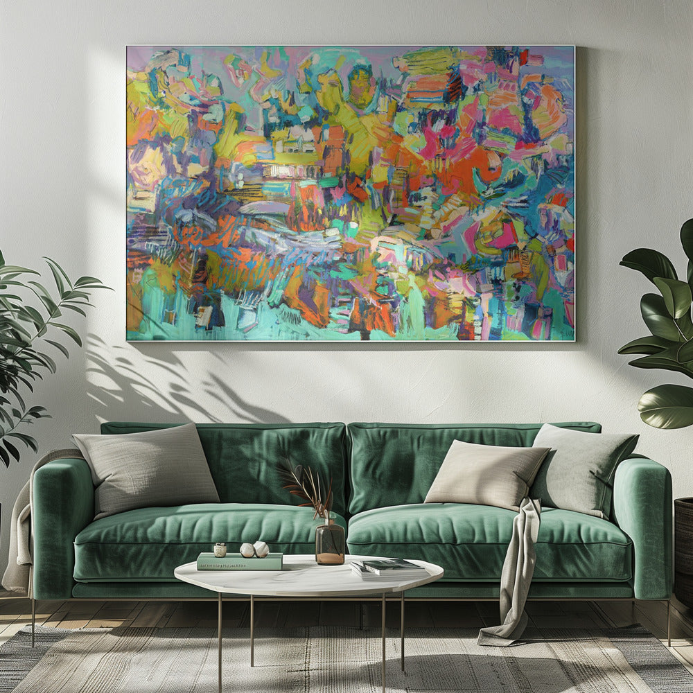 Butterfly Island | Canvas