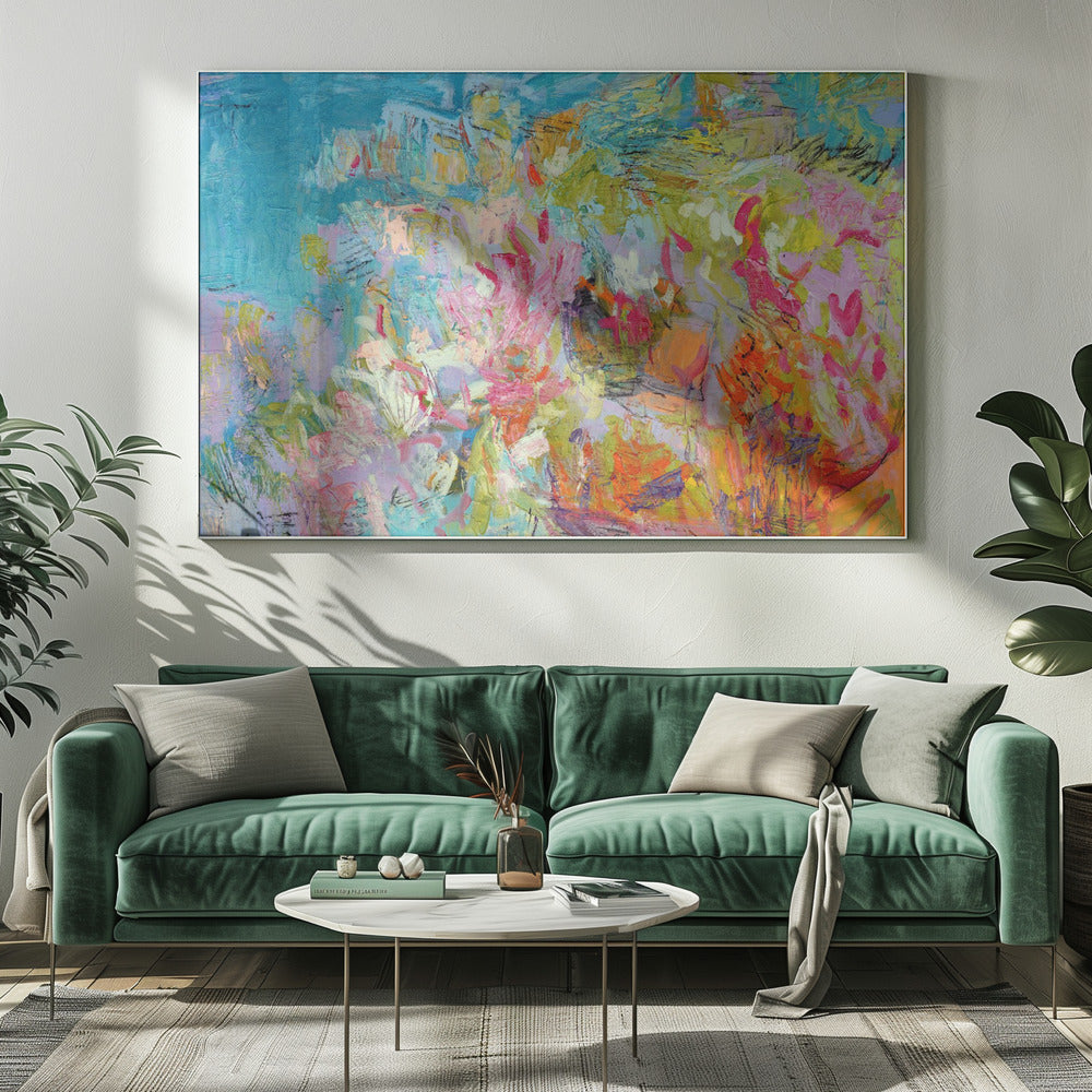 Vivid Spring Whirl | Canvas